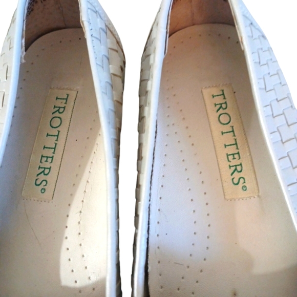 Trotters Woven Leather Loafers Women's Flats Size 8.5 - Picture 4 of 13